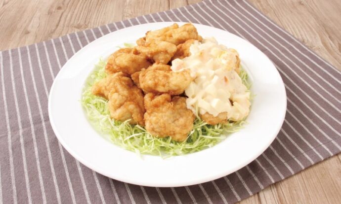 唐揚げ粉deひと口チキン南蛮