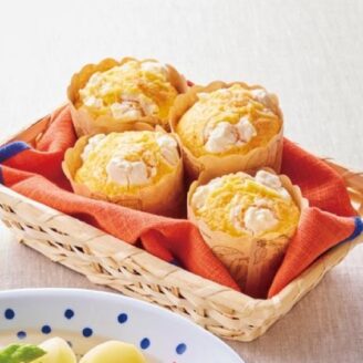 にんじんのクリームチーズマフィン