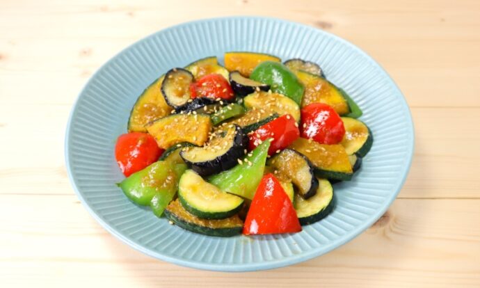 夏野菜のあぶら味噌