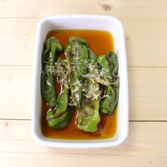 甘なんばんの南蛮漬け