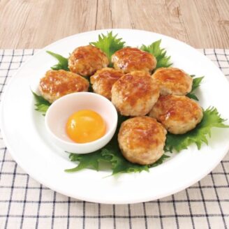 えのき入り！鶏の照り焼きつくね