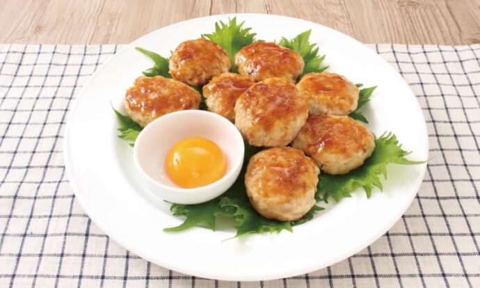 えのき入り！鶏の照り焼きつくね