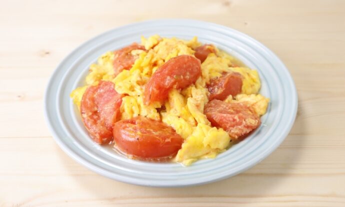 トマトと卵の中華炒め