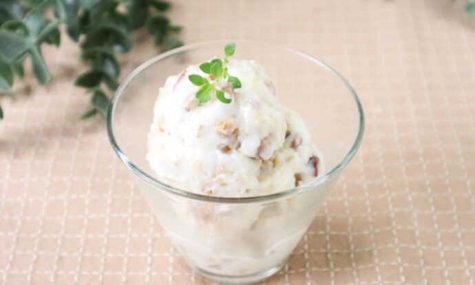 マシュマロナッツアイス