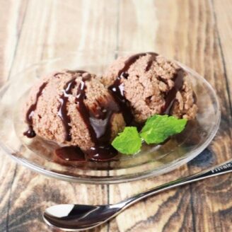 基本のチョコレートアイス