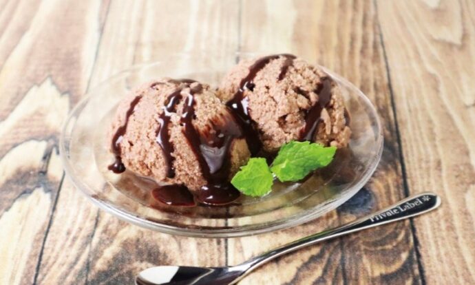 基本のチョコレートアイス