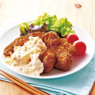 焼肉のタレで揚げないチキン南蛮