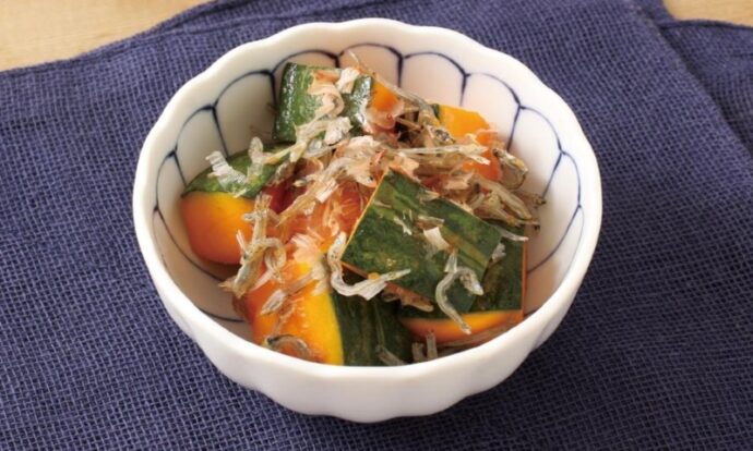 かぼちゃのじゃこおかかあえ