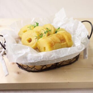 フライパンでしっとりバウム