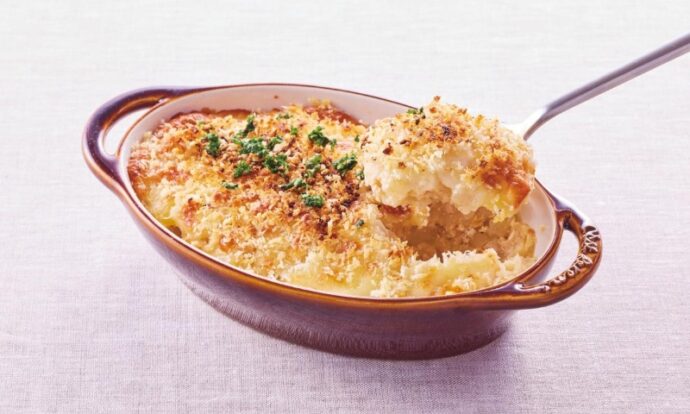 鶏そぼろのスコップコロッケ