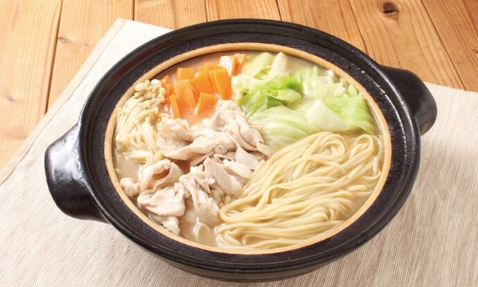 豚肉のちゃんぽん鍋風