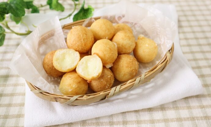 お月見チーズボール