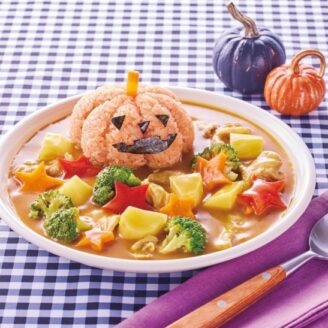 かぼちゃおばけのポークカレー