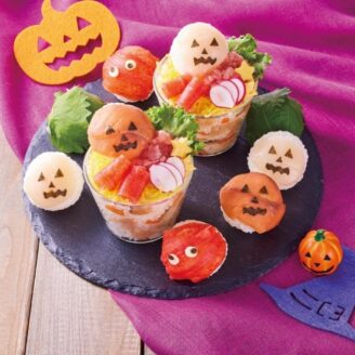 ハロウィンカップ寿司＆てまり寿司