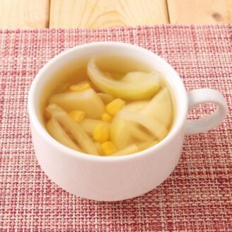 コーンとじゃがいものスープ