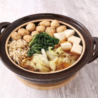 鶏だんごの寄せ鍋