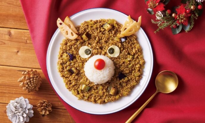 トナカイのデコキーマカレー