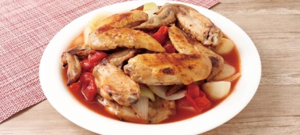 手羽元の味噌トマト鍋