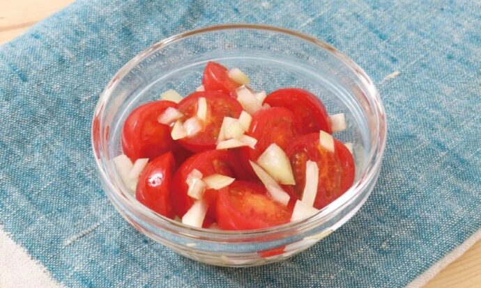 ミニトマトのオニオンマリネ